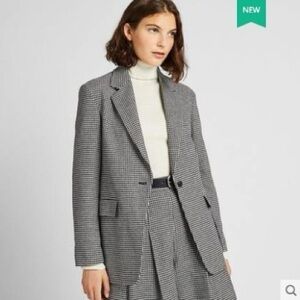 Uniqlo *NWT* classic Houndstooth Blazer